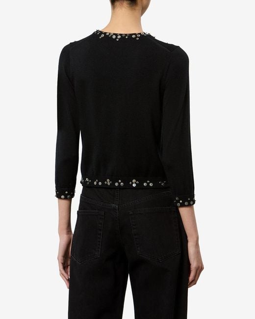 Isabel Marant Black Amaria Cardigan