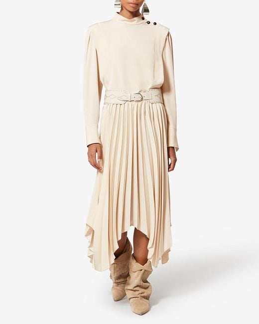 Gonna Felixa di Isabel Marant in Natural