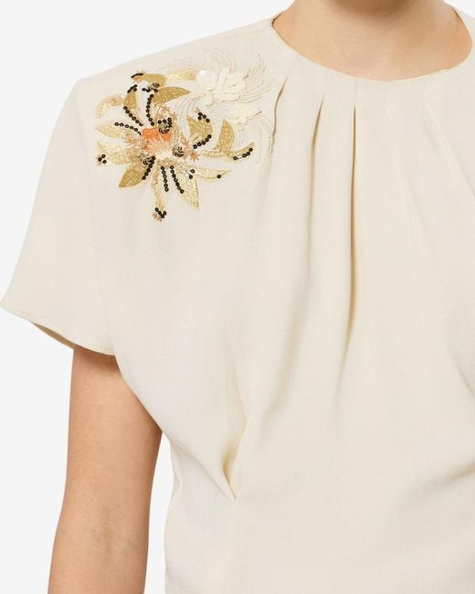 Isabel Marant White Sakine Top