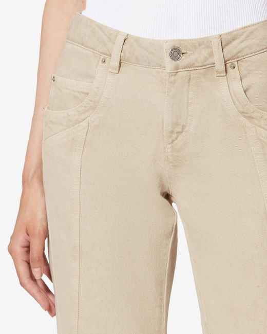 Isabel Marant Natural Jaylis Pants