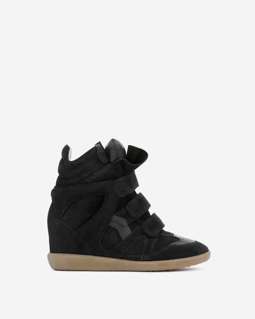 Isabel Marant Black Bekett Sneakers