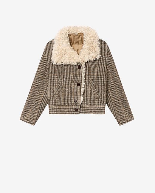 Isabel Marant Natural Fadia Coat