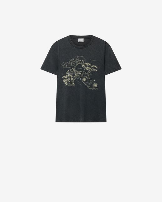 Isabel Marant Black Honore T-Shirt for men