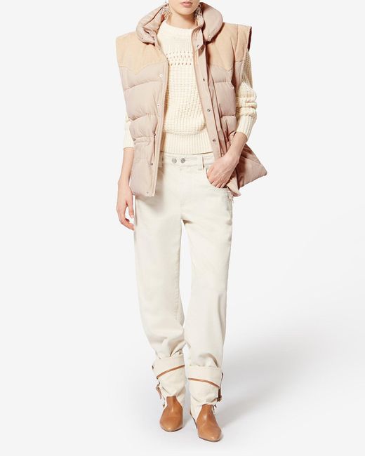 Chaleco Olfa Isabel Marant de color White