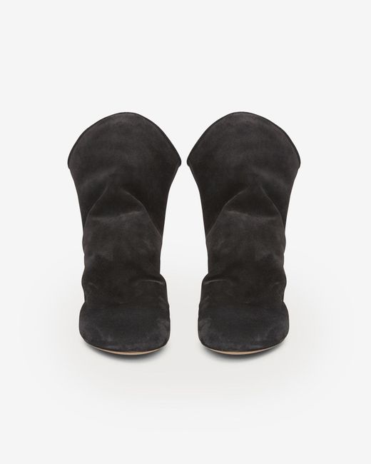Isabel Marant Black Doey Suede Ankle Boots
