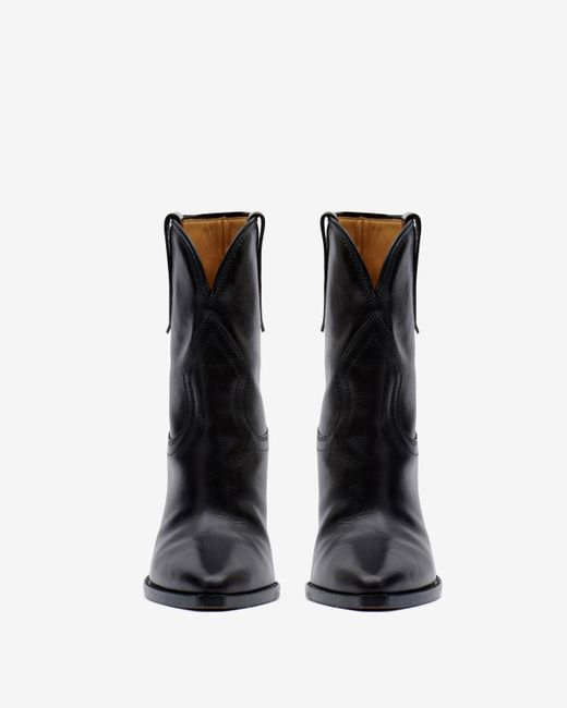 Isabel Marant Black Leyane Ankle Boots