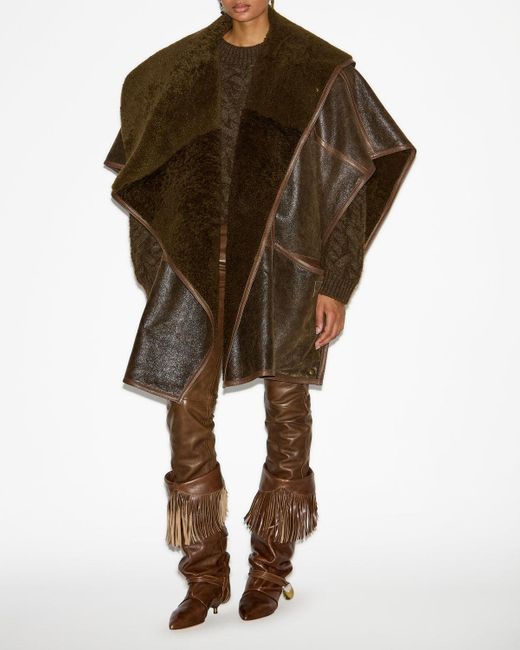 Isabel Marant Brown Azali Cape