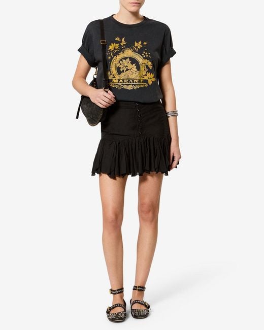 Isabel Marant Black Daneen Skirt