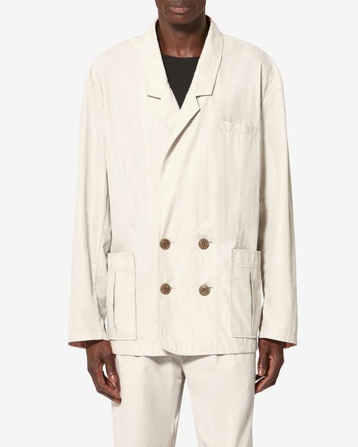 Isabel Marant Natural Yhann Jacket for men