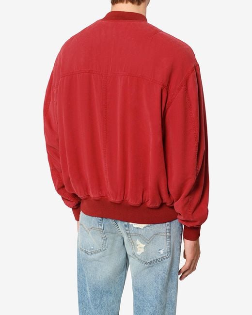 Isabel Marant Red Sabastian Jacket for men