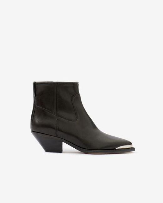 Isabel Marant White Adnae Boots