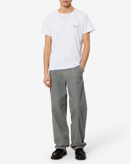 Isabel Marant White Zafferh T-Shirt for men