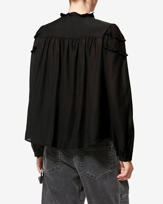 Isabel Marant Black Christa Blouse