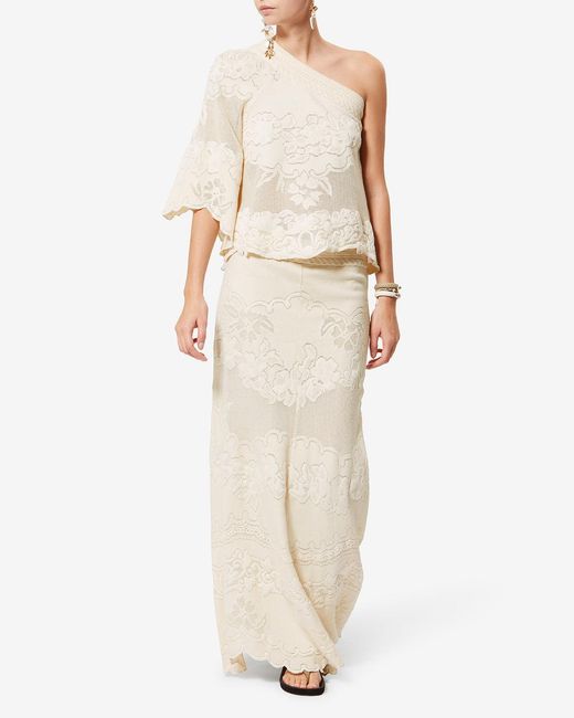 Isabel Marant White Shilo Top