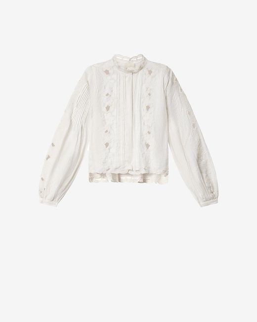 Isabel Marant White Rubra Top