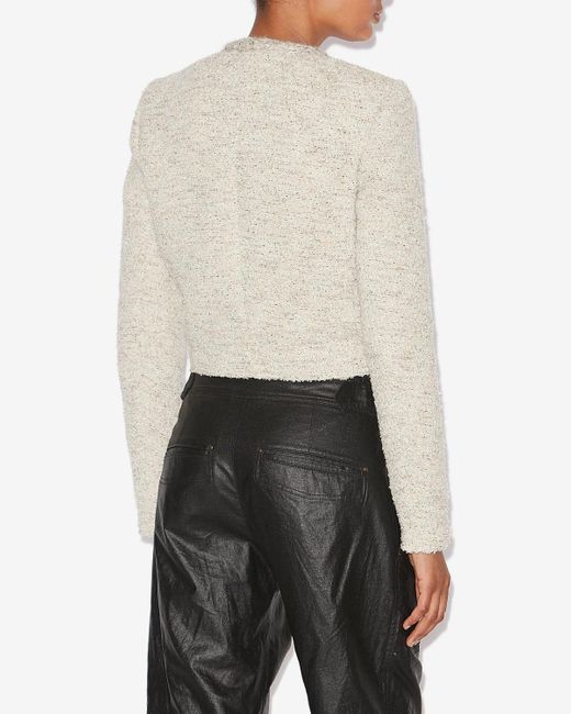 Giacca Gwendoline di Isabel Marant in White