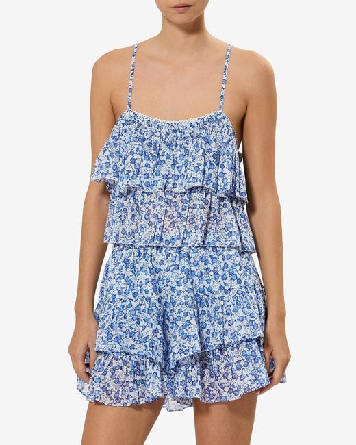 Isabel Marant Blue Erisa Top