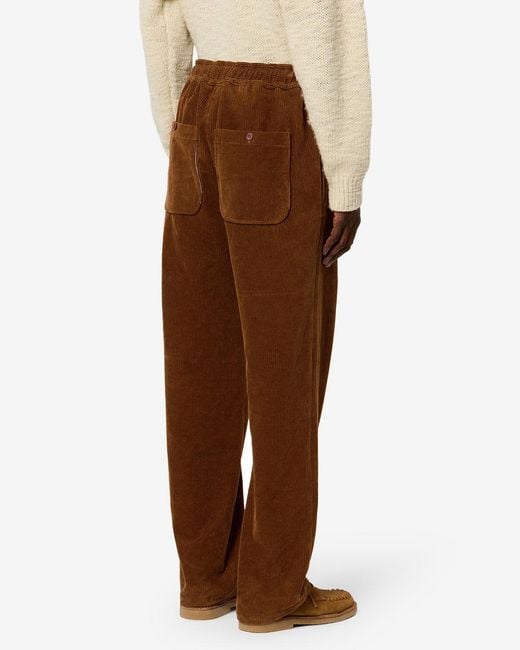 Isabel Marant Brown Arlen Pants for men