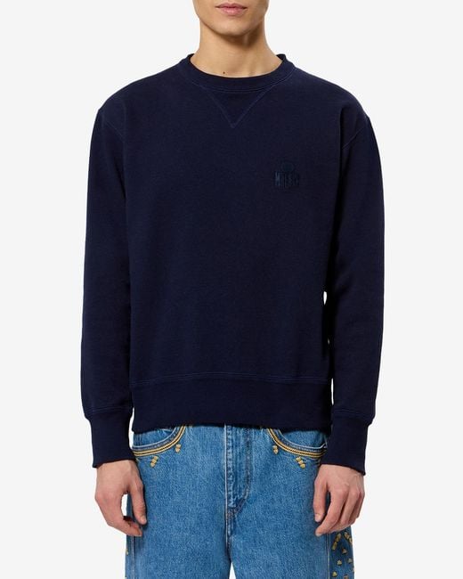 Isabel Marant Blue Mike Sweat Shirt for men