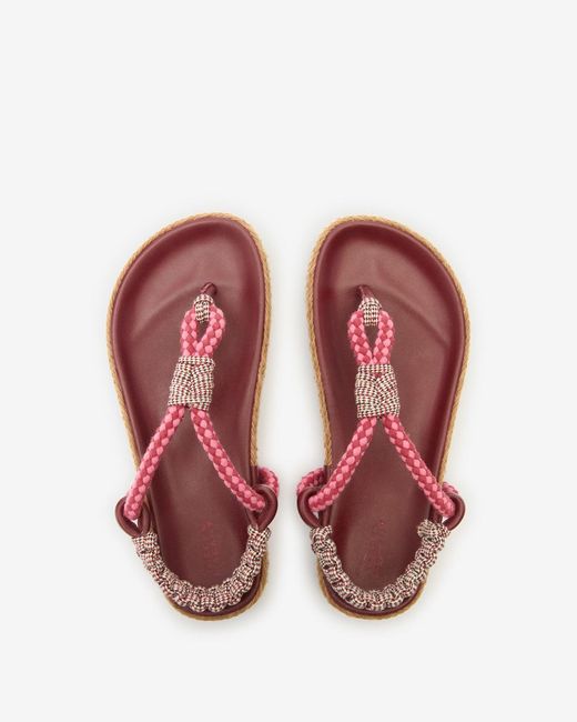 Isabel Marant Pink Gypso Sandals