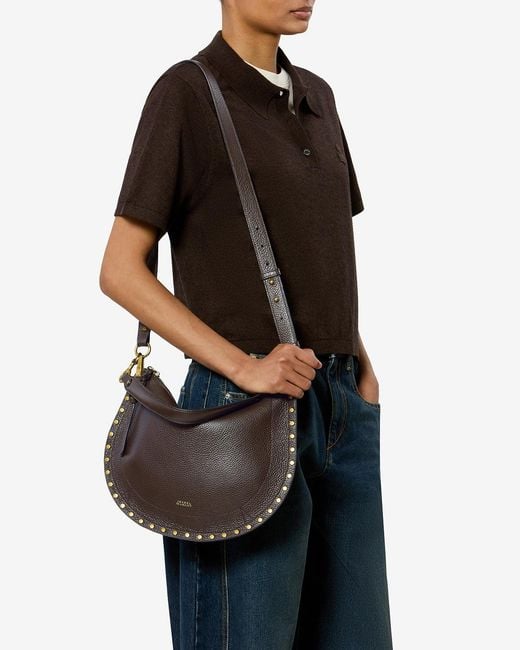 Isabel Marant Brown Oskan Soft Zipped Bag