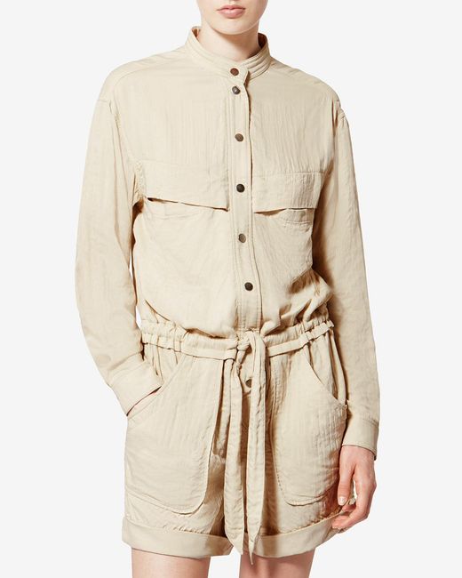 Isabel Marant White Betyna Playsuit