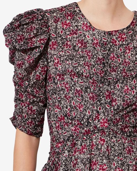 Isabel Marant Purple Sichellia Dress
