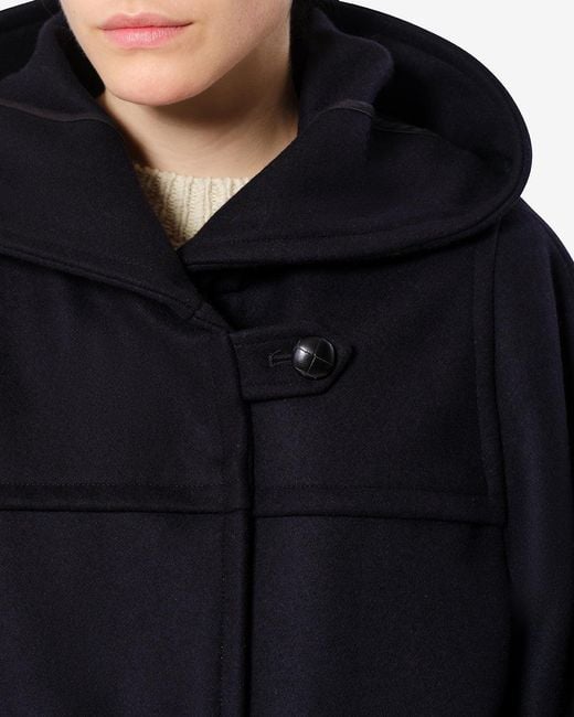 Isabel Marant Blue Trixie Coat