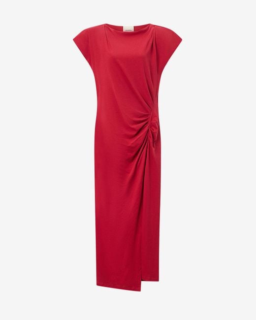 Isabel Marant Red Nadela Dress