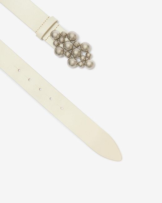 Isabel Marant White Vickia Belt