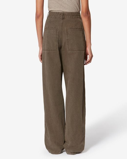 Isabel Marant Natural Nadine Pants