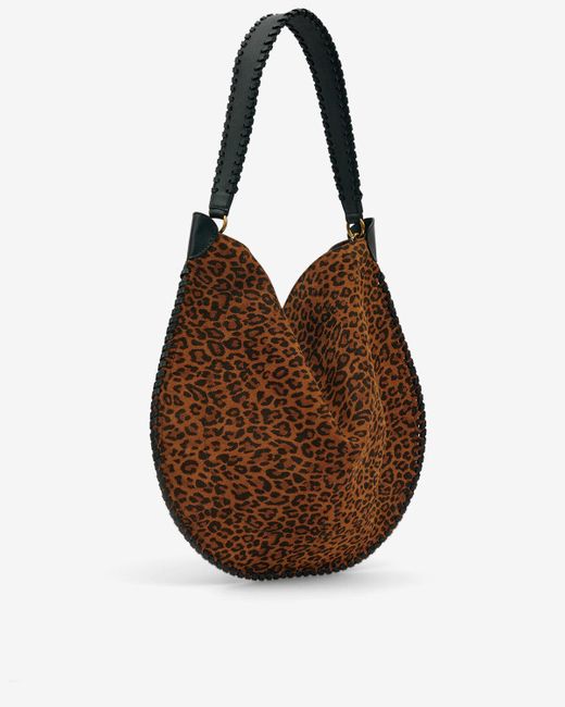 Isabel Marant Brown Oskan Hobo Soft Bag