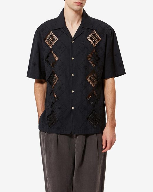 Isabel Marant Black Indy Shirt for men