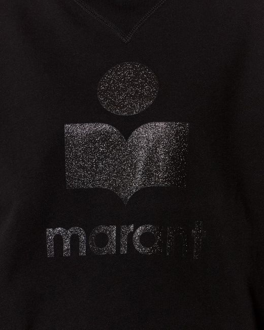 Isabel Marant Black Glitter Sweatshirt Moby