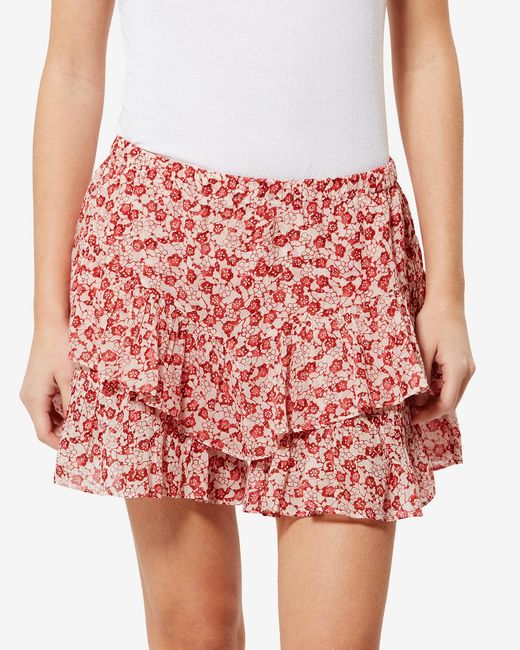 Isabel Marant Red Jocadia Shorts