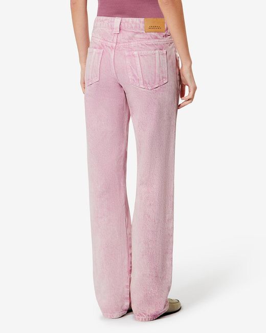 Isabel Marant Pink Jaylis Pants