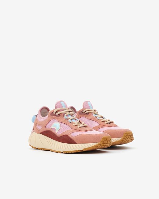 Isabel Marant Pink Ewie Sneakers