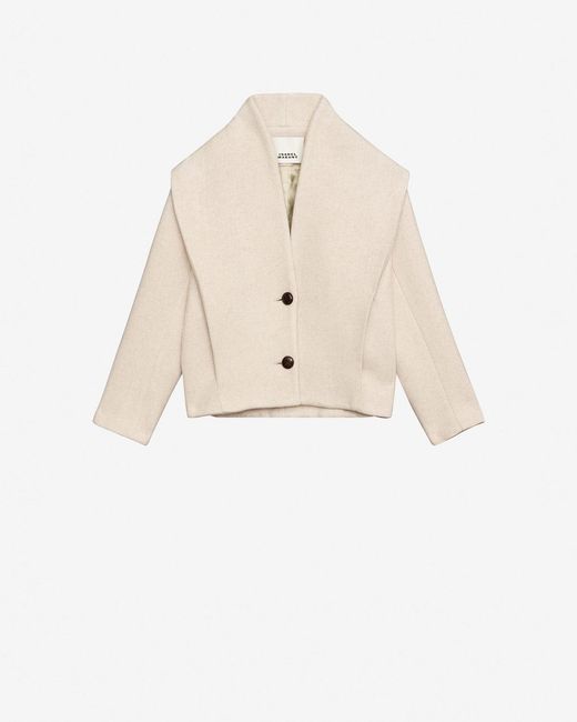 Isabel Marant Natural Dyogo Coat