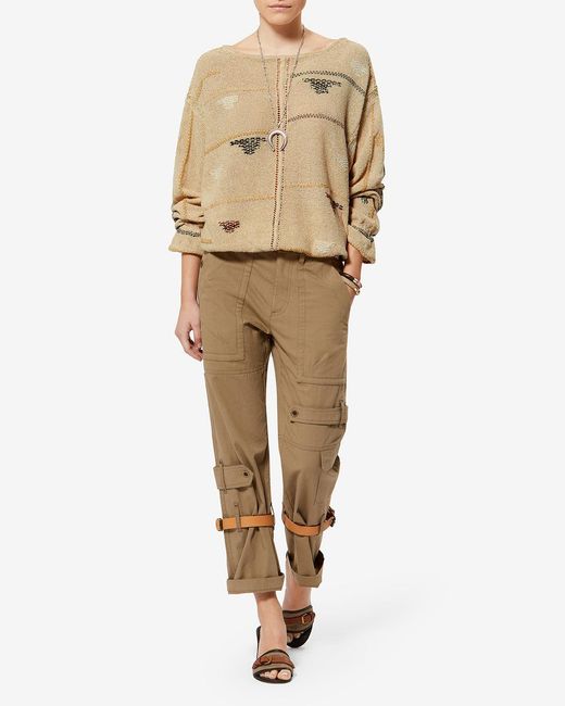 Pull Elyron Isabel Marant en coloris Natural