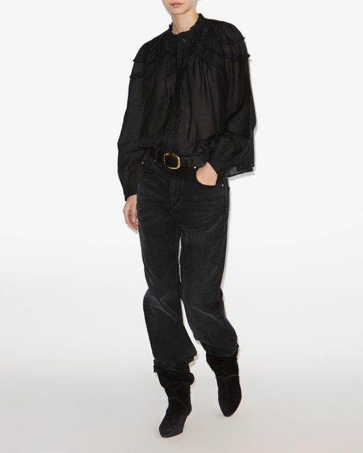 Blusa Christa di Isabel Marant in Black