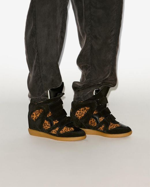 Isabel Marant Black Bekett Sneakers