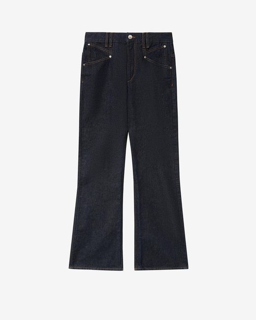 Isabel Marant Blue Belvia Pants