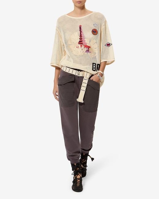 Isabel Marant Multicolor Rosa Pants