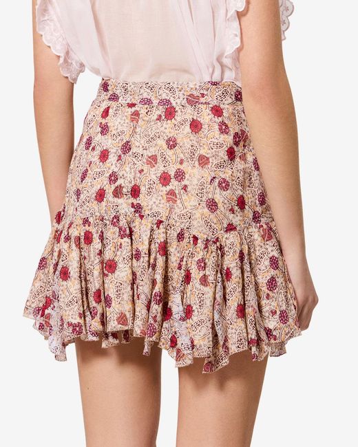 Isabel Marant White Daneen Skirt