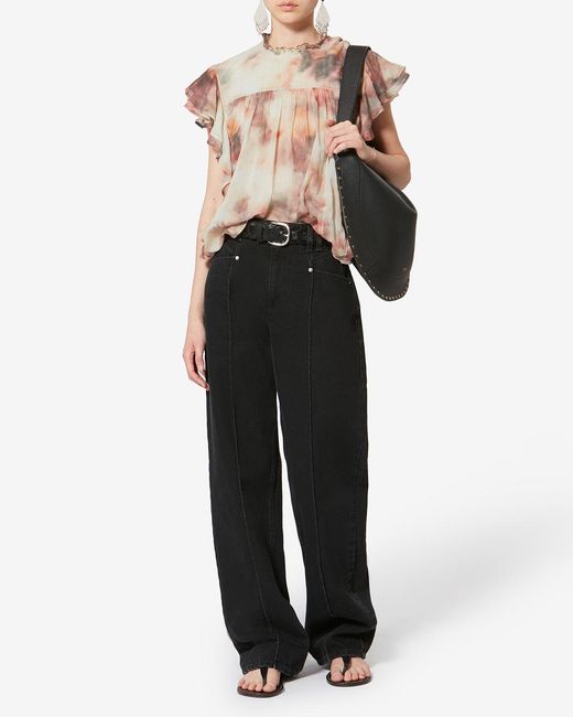 Isabel Marant White Dalyane Top