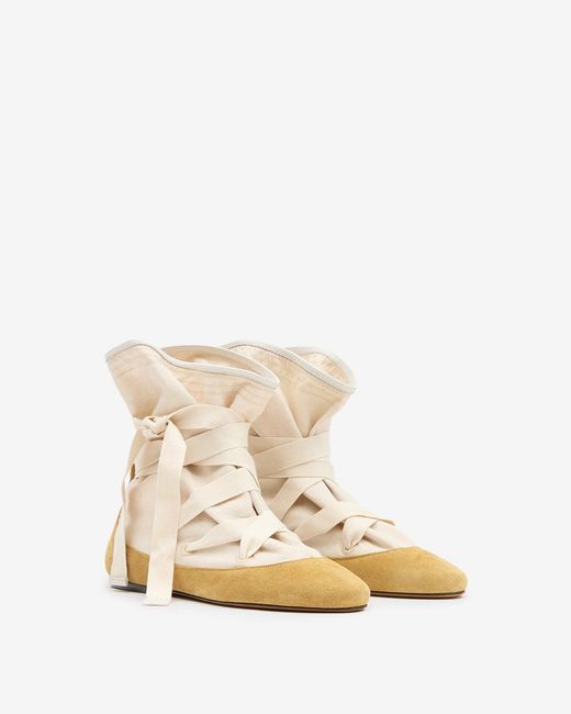 Isabel Marant Natural Letiz Boots