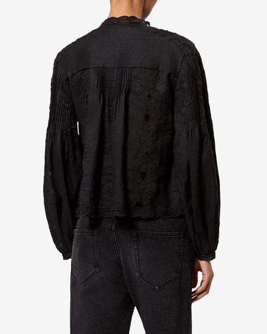 Isabel Marant Black Rubra Top