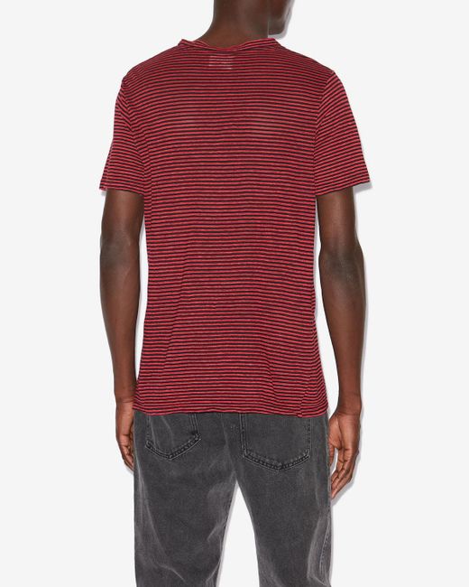 Isabel Marant Red Top 'Leon' for men