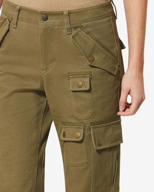 Isabel Marant Green Josine Pants