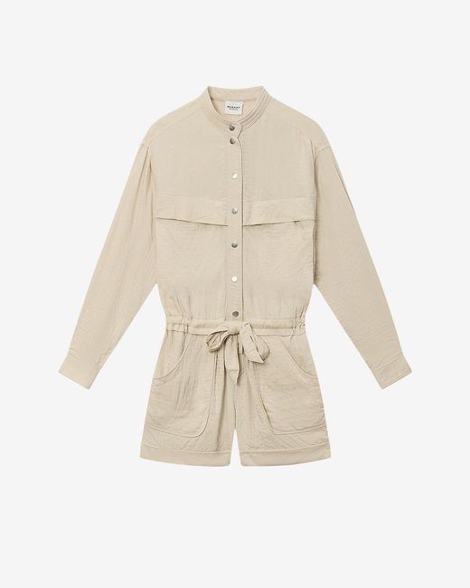 Isabel Marant White Betyna Playsuit